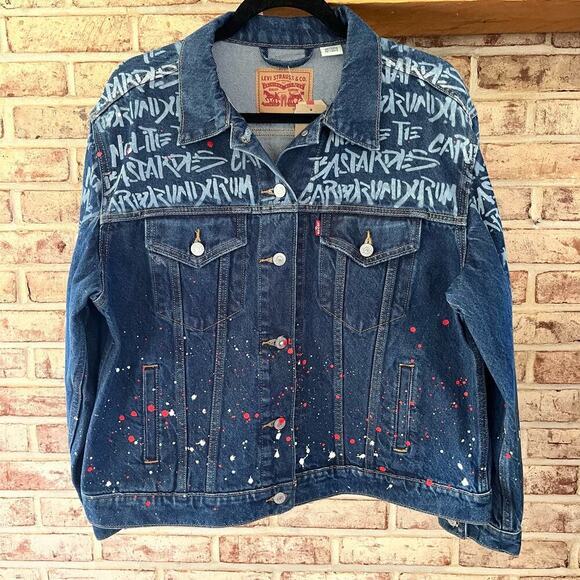 NWT: LIMITED LEVI'S Handmaid's Tale Collab Denim Jean Jacket XL (H-157) - Picture 12 of 12